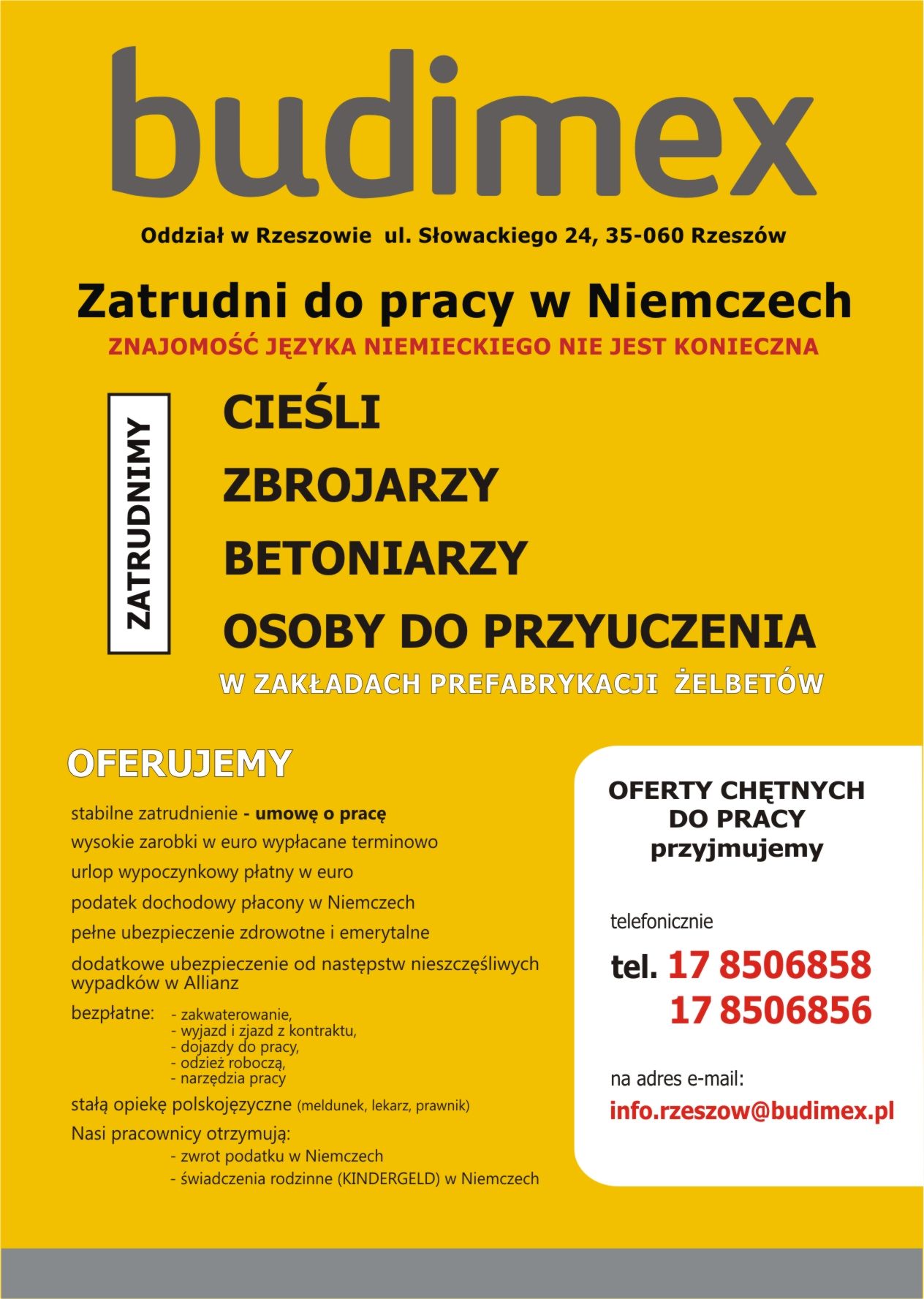 plakat szkoły budowlane 1