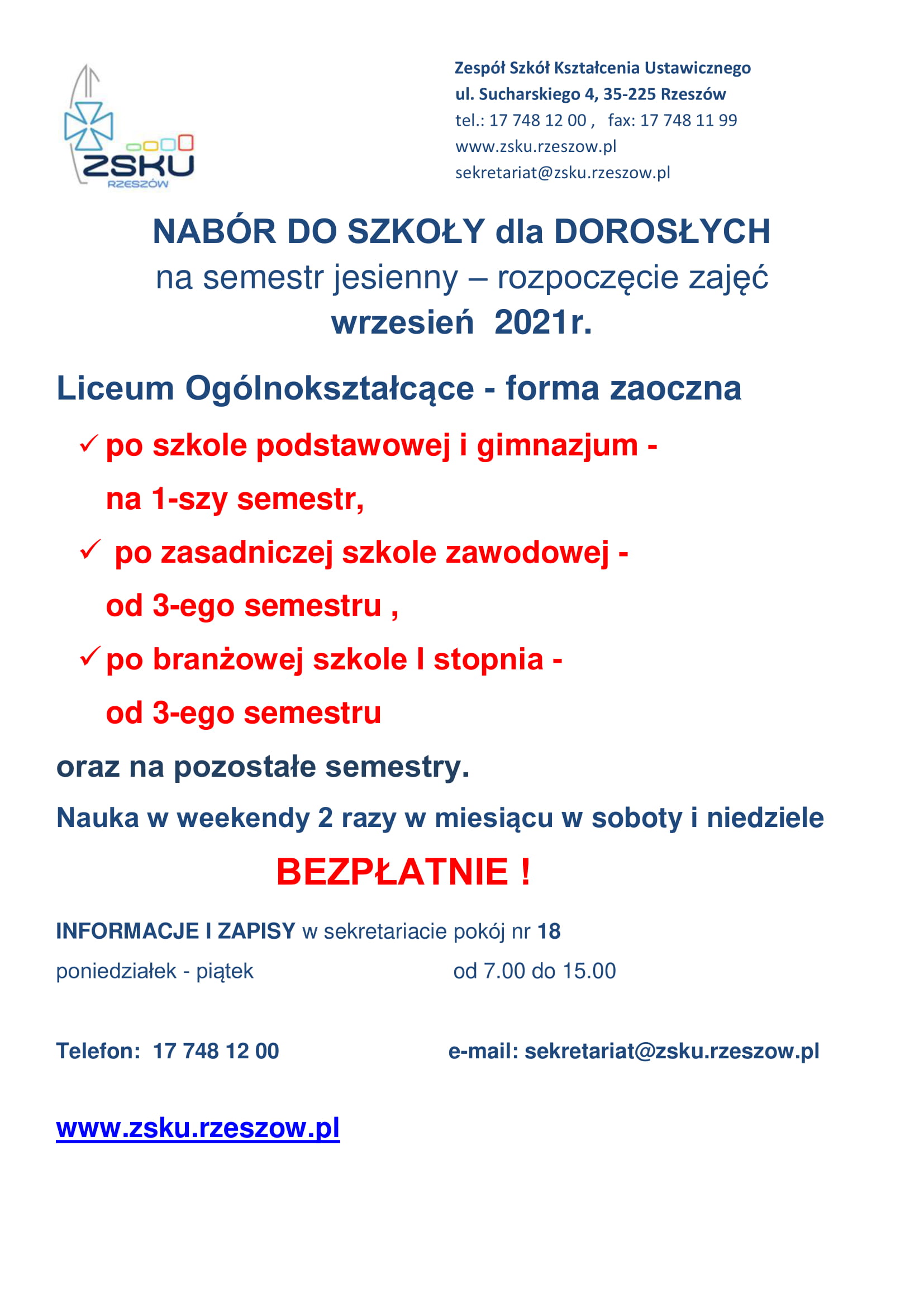 Nabor 2021 22 LO wrzesień zaoczna 1